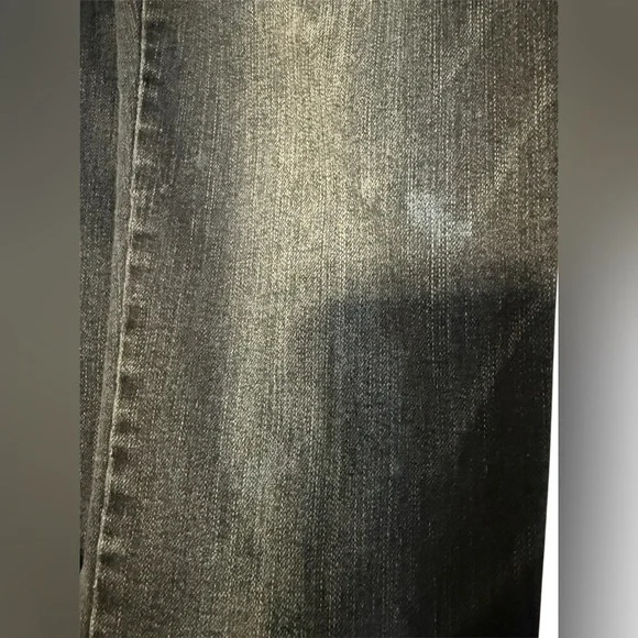 Retro Wallflower Girl’s/Tween/Juniors Dark Blue Flare Jeans 0 Long 32” Inseam - Picture 3 of 5